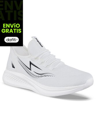 Tenis Running Drazz Blanco Para Hombre Croydon Croydon
