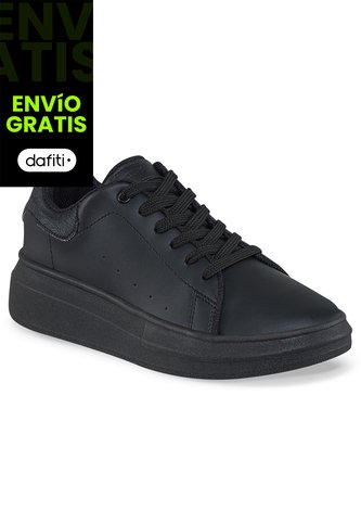 Tenis Urbanos Bera Negro-Negro Croydon Para Mujer Croydon