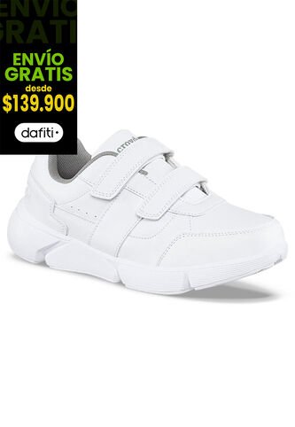 Tenis Colegio Hannir V Blanco-Gris Para Hombre Y Mujer Croydon Croydon