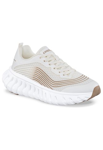 Tenis Running Cezod Beige Croydon Para Mujer Croydon