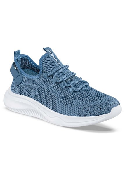 Tenis Running Sonk Azul Para Mujer Croydon