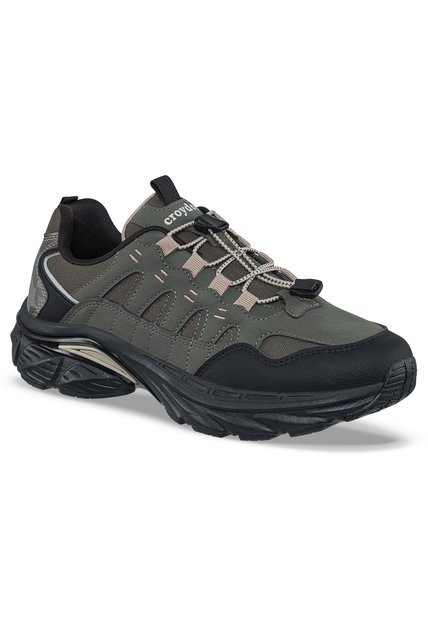 Tenis Outdoor Qunex Verde Osc Croydon Para Hombre