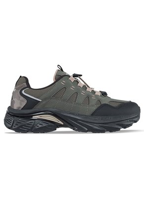Tenis Outdoor Qunex Verde Osc Croydon Para Hombre