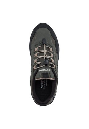 Tenis Outdoor Qunex Verde Osc Croydon Para Hombre