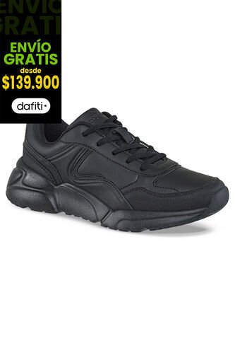 Tenis Colegio Yotar Negro Para Hombre Y Mujer Croydon Croydon