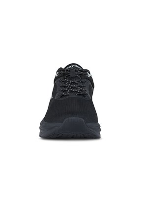 Tenis Running Zoril Negro-Negro Croydon Para Hombre