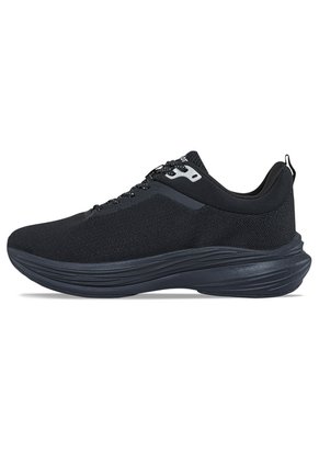 Tenis Running Zoril Negro-Negro Croydon Para Hombre