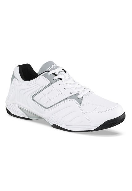 Tenis Running Tosag Blanco-Gris Para Hombre Croydon
