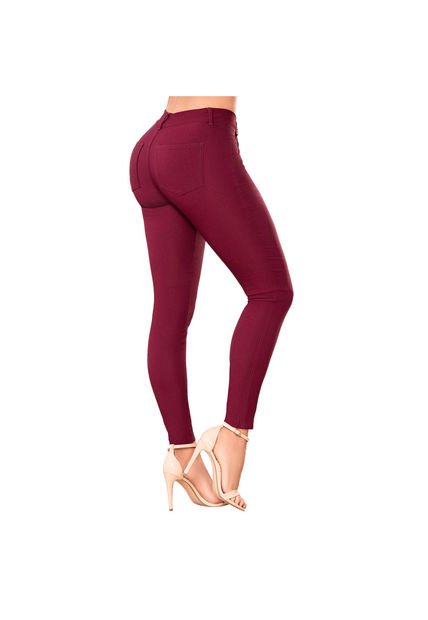 Pantalon View Vino Para Mujer Croydon