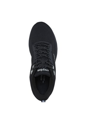 Tenis Running Zoril Negro-Negro Croydon Para Hombre