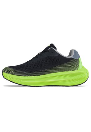 Tenis Running Tulob Negro-Verde Croydon Para Hombre