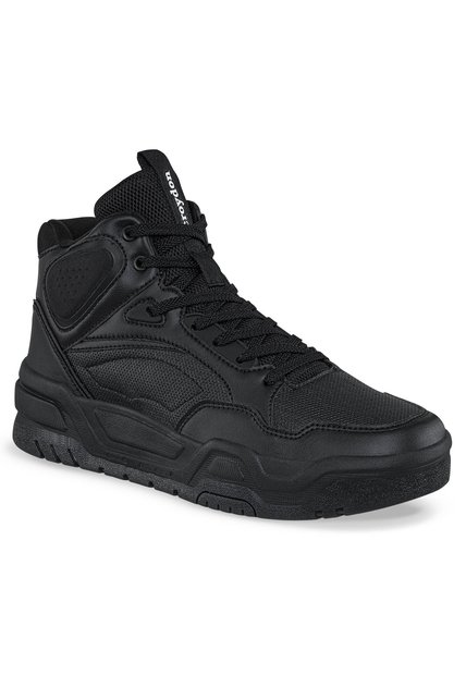 Tenis Urbanos Yosh Negro-Negro Croydon Para Hombre