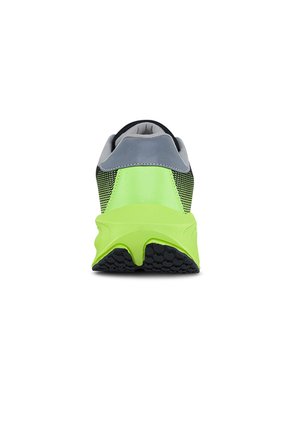 Tenis Running Tulob Negro-Verde Croydon Para Hombre