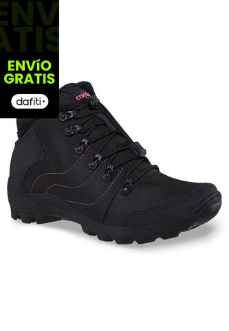 Botas Outdoor Tomoe Negro Para Mujer Croydon Croydon