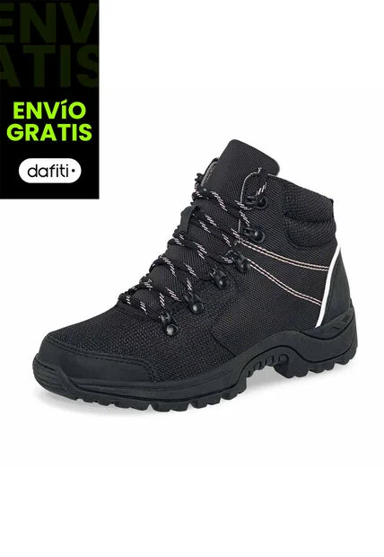 Botas Outdoor Urena Negro Para Mujer Croydon