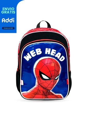 Morral Spiderman Negro Croydon Para Niño Croydon