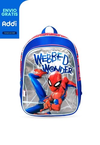 Morral Spiderman Azul Croydon Para Niño Croydon