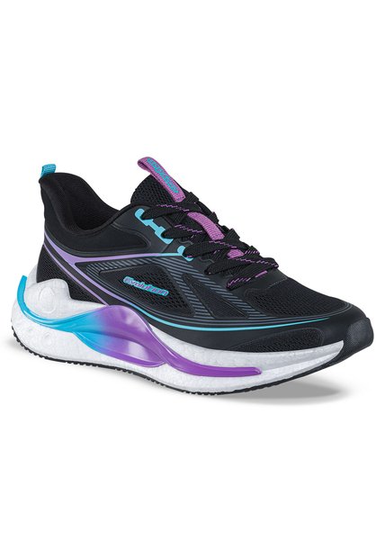 Tenis Running Deka Negro Croydon Para Mujer