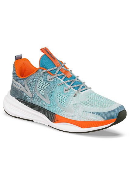 Tenis Running Yaber Azul Claro Para Hombre Croydon
