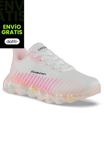 Tenis Running Sillux Rosa Croydon Para Niña Croydon
