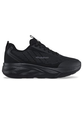 Tenis Running Wimel Negro-Negro Croydon Para Hombre