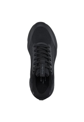 Tenis Running Wimel Negro-Negro Croydon Para Hombre