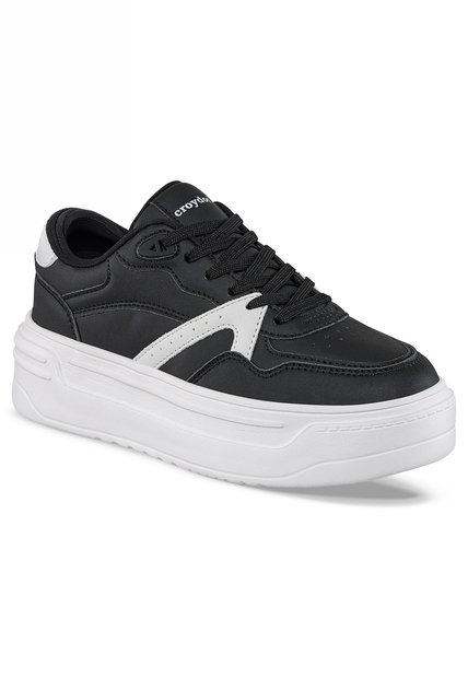 Tenis Urbanos Plitty Negro-Blanco Para Mujer Croydon