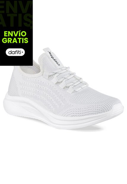Tenis Running Snig Blanco Para Mujer Croydon