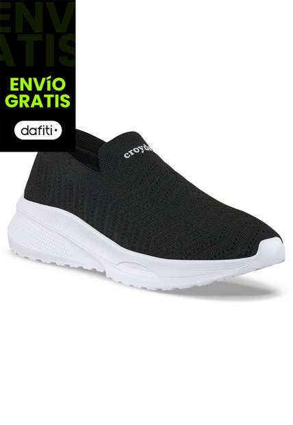 Tenis Para Caminar Slom Negro Croydon Para Mujer