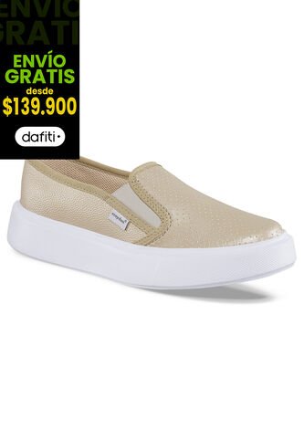 Tenis Faroo Oro Para Mujer Croydon Croydon