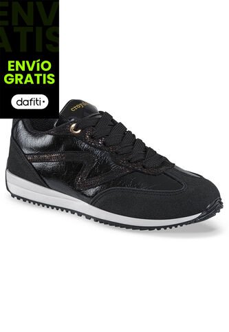 Tenis Urbanos Quimbaya Negro Croydon Para Mujer Croydon