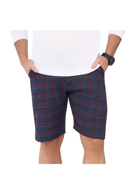 Bermuda Miguel Rojo Croydon Para Hombre
