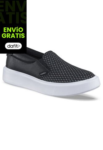 Tenis Casuales Dara Negro Croydon Para Mujer Croydon