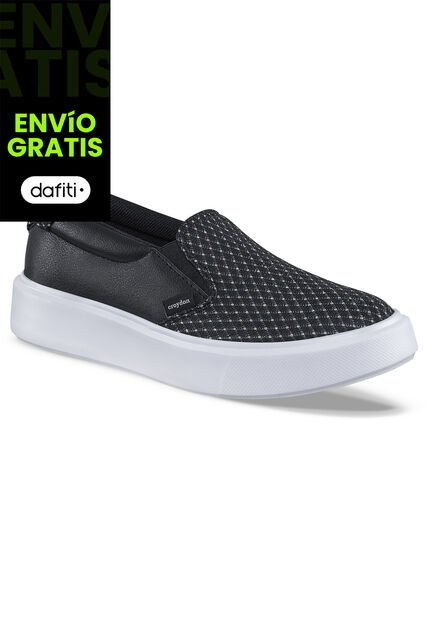 Tenis Casuales Dara Negro Croydon Para Mujer