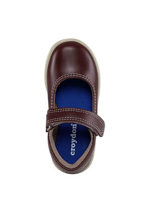 Zapatos Escolares Mafalda Rojo Para Niña Croydon