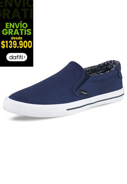 Tenis Rong Azul Para Hombre Croydon
