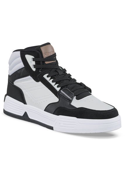 Tenis Urbanos Zidoy Blanco-Negro Para Hombre Croydon