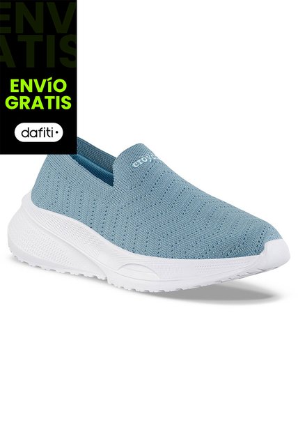 Tenis Para Caminar Slom Azul Croydon Para Mujer