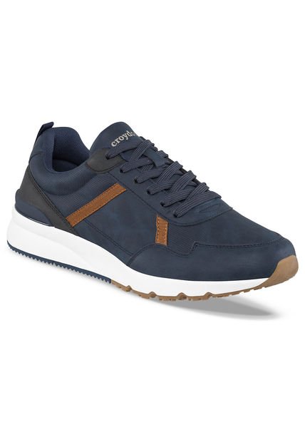 Tenis Urbanos Qrix Azul Osc Para Hombre Croydon