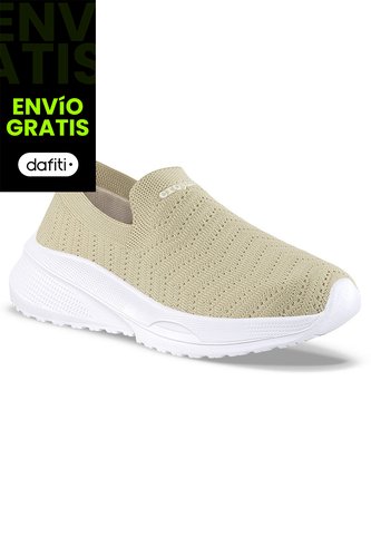 Tenis Para Caminar Slom Beige Croydon Para Mujer Croydon