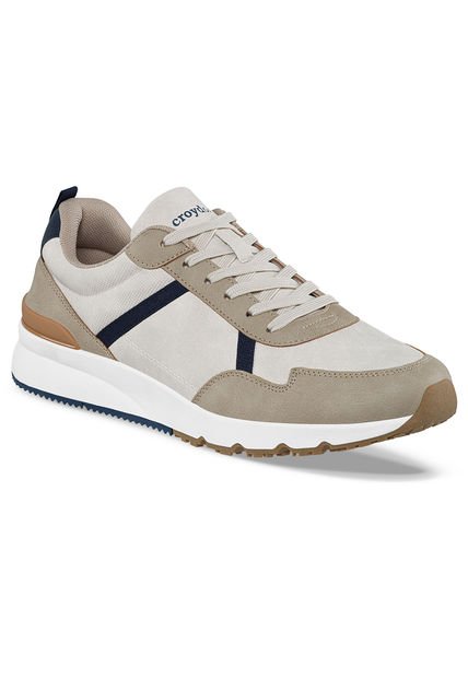 Tenis Urbanos Qrix Beige Para Hombre Croydon