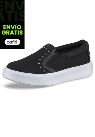 Tenis Casuales Cres Negro Croydon Para Mujer Croydon