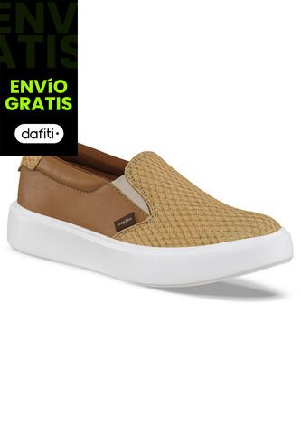 Tenis Casuales Dara Miel Croydon Para Mujer Croydon