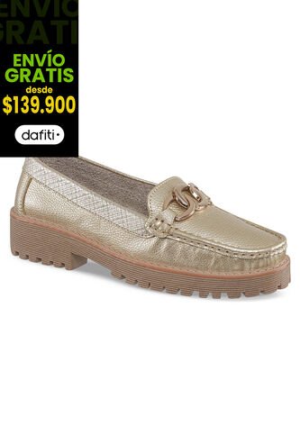 Mocasines Yazli Oro Para Mujer Croydon Croydon