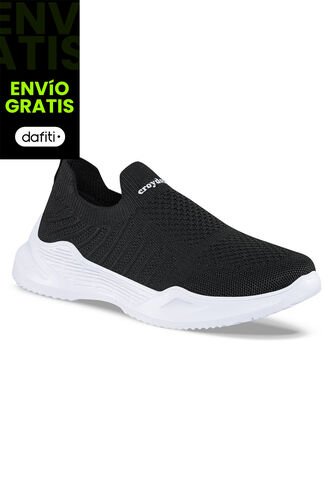 Tenis Running Tiwo Negro Para Hombre Croydon Croydon