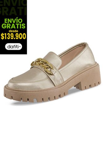 Mocasines Priscila Oro Para Mujer Croydon Croydon