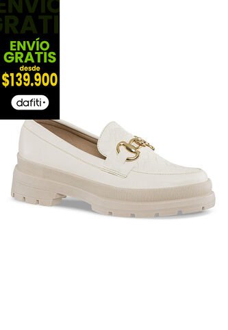Mocasines Vilma Blanco Para Mujer Croydon Croydon