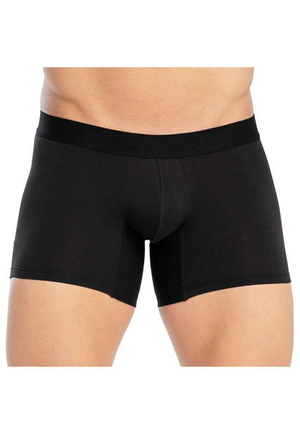 Boxer Martin Negro Para Hombre Croydon