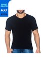 Camiseta Cuello V Negro Para Hombre Croydon de Croydon