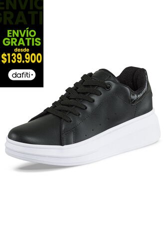 Tenis Siena Negro-Blanco Para Mujer Croydon Croydon